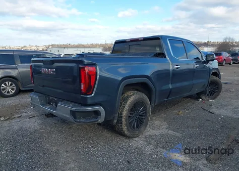 2021 GMC Sierra 1500 4Wd Standard Box Slt z USA, uszkodzony, nr VIN 1GTU9DED9MZ243379